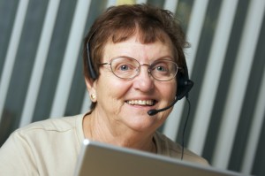 senior volunteer services include staffing phone hotlines