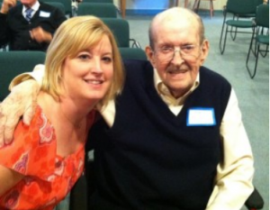 Nadine Grosso and grandfather, veteran Ken Brown, celebrate Memorial Day 