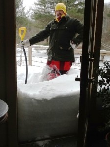 safe snow shoveling